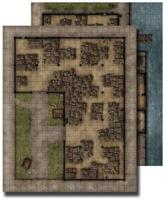 GameMastery Flip-Mat: Warehouse