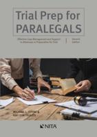 Trial Prep for Paralegals