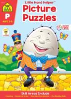 School Zone Picture Puzzles Workbook With Stickers