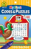 School Zone My First Codes & Puzzles Tablet Workbook