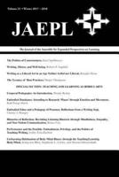 JAEPL: The Journal of the Assembly for Expanded Perspectives on Learning (Vol. 23, 2017-2018)