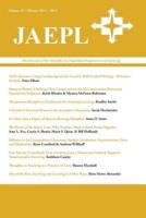 Jaepl: The Journal of the Assembly for Expanded Perspectives on Learning Volume 19