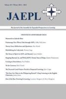 JAEPL: The Journal of the Assembly for Expanded Perspectives on Learning Volume 20 (Winter 2014-2015)