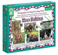 Zoo Babies Lacing Cards