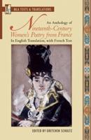 An Anthology of Nineteenth-Century Women's Poetry from France