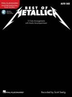 Best of Metallica - Instrumental Solos for Alto Sax Book/Online Audio