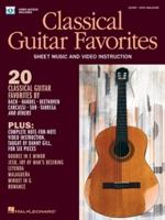 Classical Guitar Favorites Sheet Music Book/Online Video