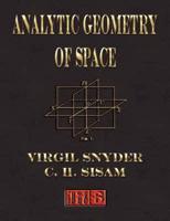 Analytic Geometry Of Space