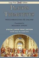 Theaetetus (Large Print Edition)