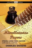 Miscellaneous Papers (Large Print Edition)
