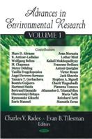 Advances in Environmental Research. Volume 1