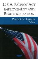 U.S.A. Patriot Act Improvement and Reauthorization