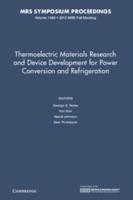 Thermoelectric Materials Research and Device Development for Power Conversion and Refrigeration