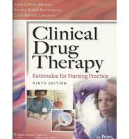 Clinical Drug Therapy + Study Guide Package