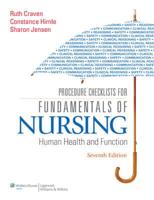 Procedure Checklists for Fundamentals of Nursing, Seventh Edition