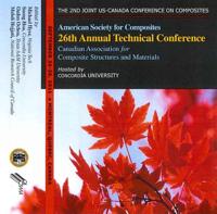 American Society for Composites—Twenty-Sixth Technical Conference