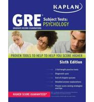 GRE Subject Test Psychology
