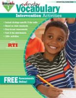Everyday Vocabulary Intervention Activities for Grade 1 Teacher Resource