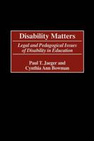 Disability Matters (Gpg) (Pb)