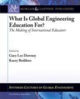What Is Global Engineering Education For? the Making of International Educators