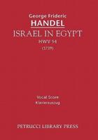 Israel in Egypt, HWV 54: Vocal score