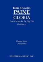 Gloria from Mass in D, Op.10: Chorus score