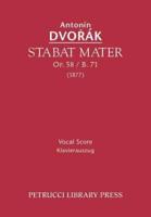Stabat Mater, Op.58 / B.71: Vocal score