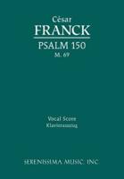 Psalm 150, M.69: Vocal score