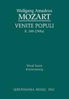 Venite Populi, K.260 (248a): Vocal score