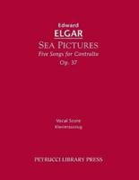 Sea Pictures, Op.37: Vocal score