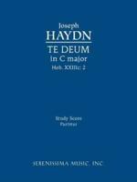 Te Deum in C major, Hob.XXIIIc.2: Study score