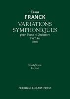 Variations symphoniques, FWV 46: Study score