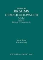 Liebeslieder-Walzer, Op.52: Vocal score