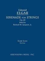 Serenade for Strings, Op.20: Study score
