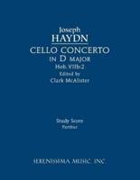 Cello Concerto in D major, Hob.VIIb:2: Study score