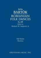 Romanian Folk Dances, Sz.68: Full score