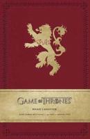 Game of Thrones: House Lannister Hardcover Blank Journal (Large)