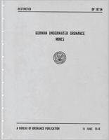 German Underwater Ordnance Mines (Kriegsmarine Technical Studies)