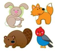 Woodland Animals Cut-Outs