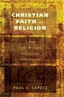 Christian Faith as Religion
