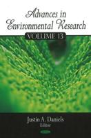 Advances in Environmental Research. Volume 13