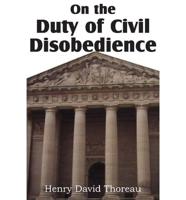 On the Duty of Civil Disobedience