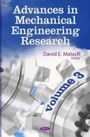 Advances in Mechanical Engineering Research. Volume 3