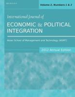 International Journal of Economic and Political Integration (2012 Annual Edition): Vol.2, Nos.1 & 2