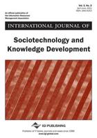 International Journal of Sociotechnology and Knowledge Development