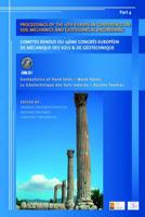 Proceedings of the 15th European Conference on Soil Mechanics and Geotechni