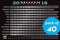 2018 Moon Calendar Card (40-Pack)