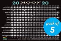 2020 Moon Calendar Card (5 Pack)