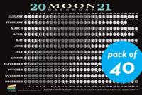 2021 Moon Calendar Card (40 Pack)