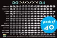 2024 Moon Calendar Card (40 Pack)